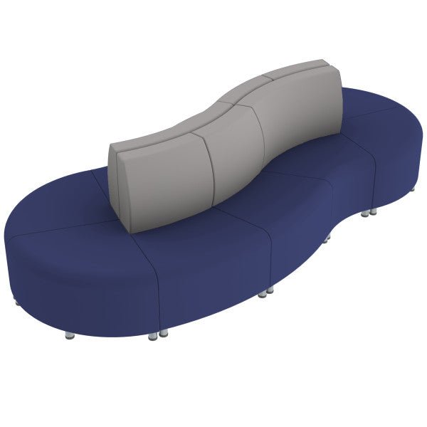 FDP Pro Series Connect Curved Wave Seating, 10 - Piece Set (15090 - XX) - SchoolOutlet