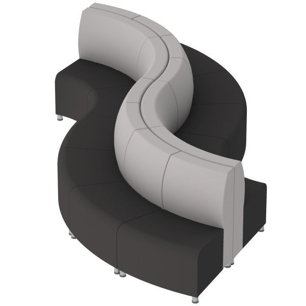 FDP Pro Series Connect Edged Crest Seating, 12 - Piece Set (15091 - XX) - SchoolOutlet