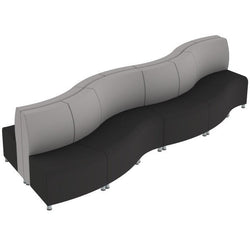 FDP Pro Series Connect Edged Crest Seating, 12-Piece Set (15091-XX)