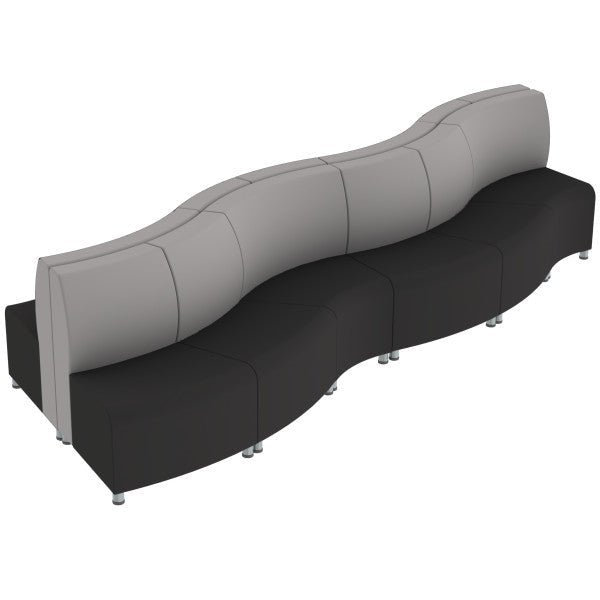 FDP Pro Series Connect Edged Crest Seating, 12 - Piece Set (15091 - XX) - SchoolOutlet