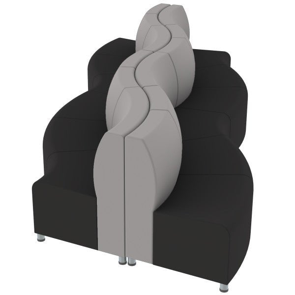 FDP Pro Series Connect Edged Crest Seating, 12 - Piece Set (15091 - XX) - SchoolOutlet