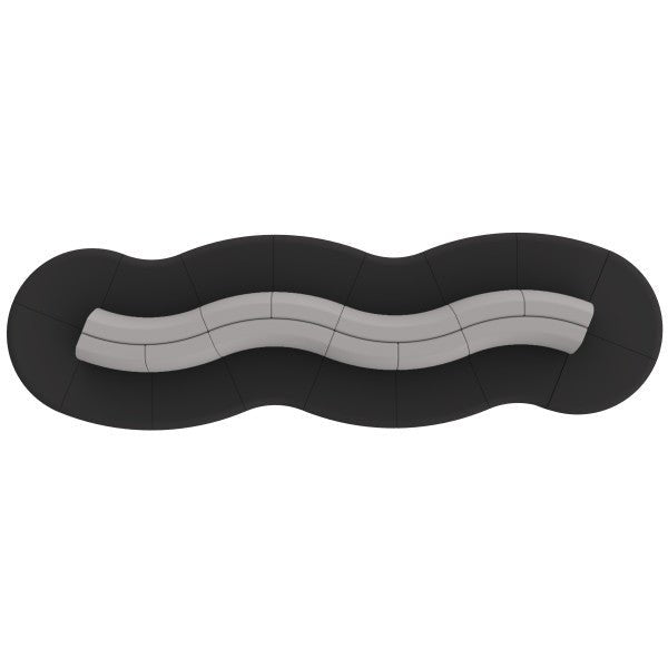 FDP Pro Series Connect Curved Swell Seating, 16 - Piece Set (15092 - XX) - SchoolOutlet