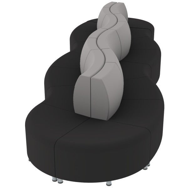 FDP Pro Series Connect Curved Swell Seating, 16 - Piece Set (15092 - XX) - SchoolOutlet