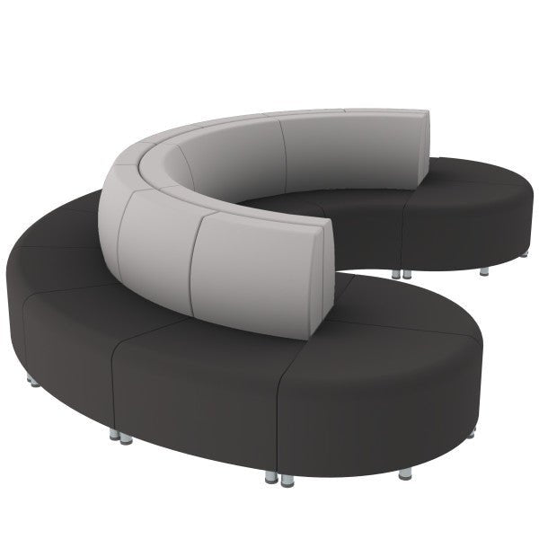 FDP Pro Series Connect Curved Swell Seating, 16 - Piece Set (15092 - XX) - SchoolOutlet