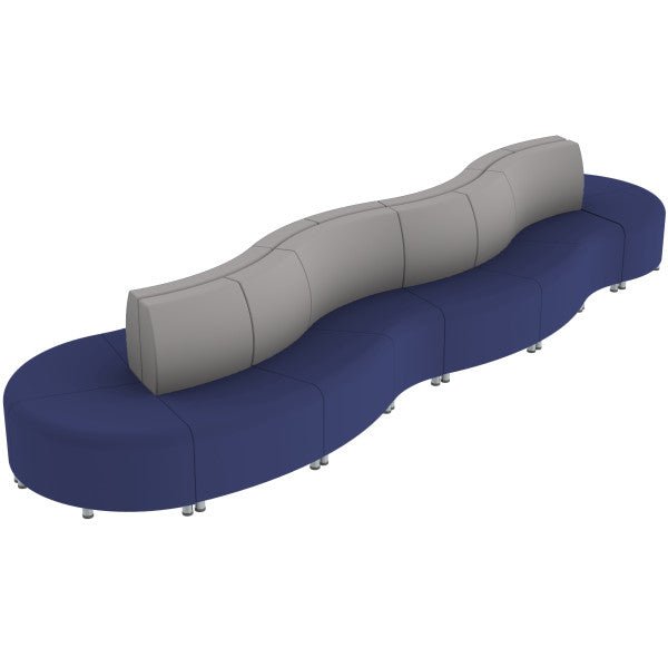 FDP Pro Series Connect Curved Swell Seating, 16 - Piece Set (15092 - XX) - SchoolOutlet