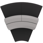 FDP Pro Series Connect Edged Ripplet Seating, 3 - Piece Set (15094 - XX) - SchoolOutlet