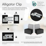 FDP Pro Series Connect Edged Ripplet Seating, 3 - Piece Set (15094 - XX) - SchoolOutlet