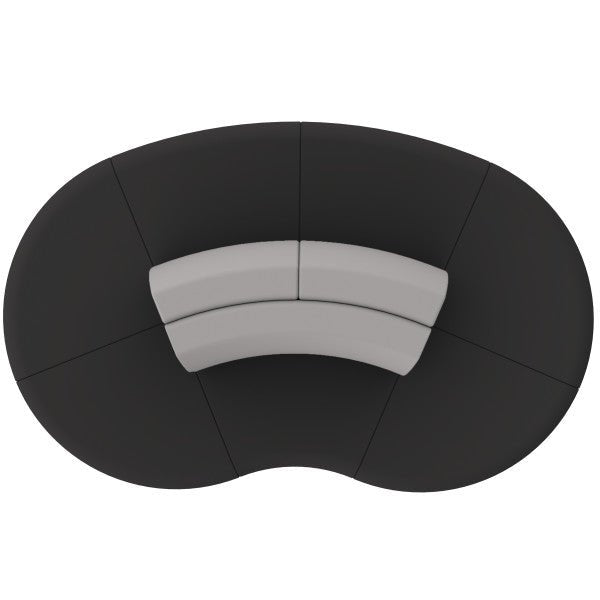 FDP Pro Series Connect Curved Wavelet Seating, 7 - Piece Set (15095 - XX) - SchoolOutlet