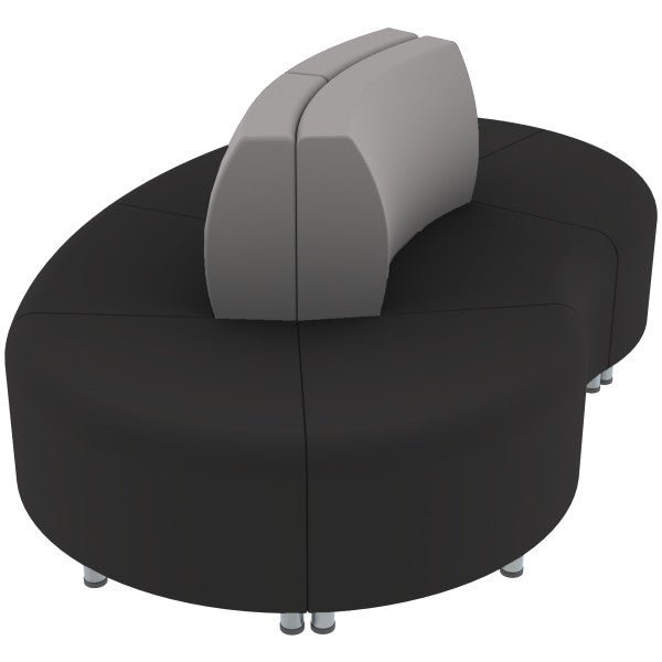 FDP Pro Series Connect Curved Wavelet Seating, 7 - Piece Set (15095 - XX) - SchoolOutlet