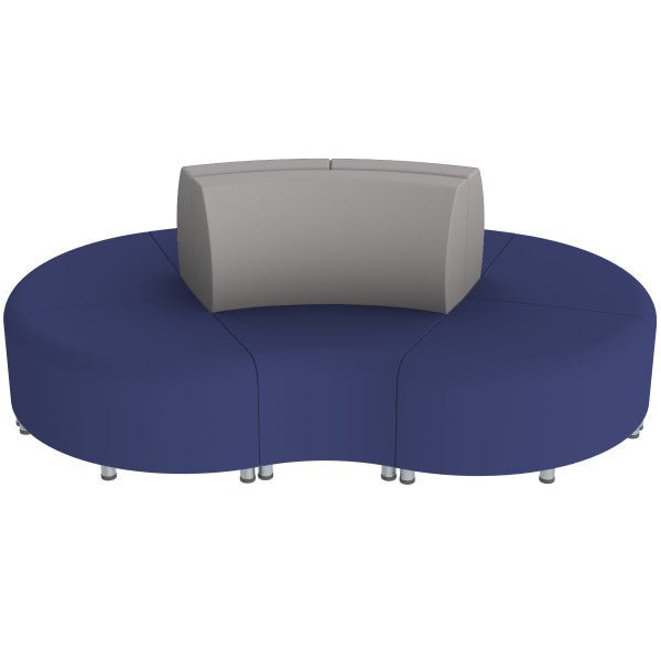 FDP Pro Series Connect Curved Wavelet Seating, 7 - Piece Set (15095 - XX) - SchoolOutlet