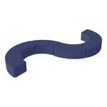 FDP Pro Series Upholstered S Curve Ottoman 12