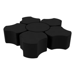 FDP Pro Series 18" Height Cog Ottoman Set, 6-Piece (15102-XX)