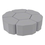 FDP Pro Series Upholstered Bloom Ottoman 18