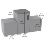 FDP Pro Series Recharge Hub, 3 - Piece Set (15107 - XX) - SchoolOutlet