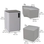 FDP Pro Series Recharge Halo Hub, 8 - Piece Set (15108 - XX) - SchoolOutlet