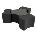 FDP Pro Series Cog Ottoman Table with Bowtie 18