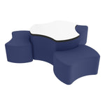 FDP Pro Series Dry - Erase Cog Ottoman Table with Bowtie 12