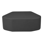FDP Pro Series Dry - Erase Hexagon Ottoman Table with Petal 12