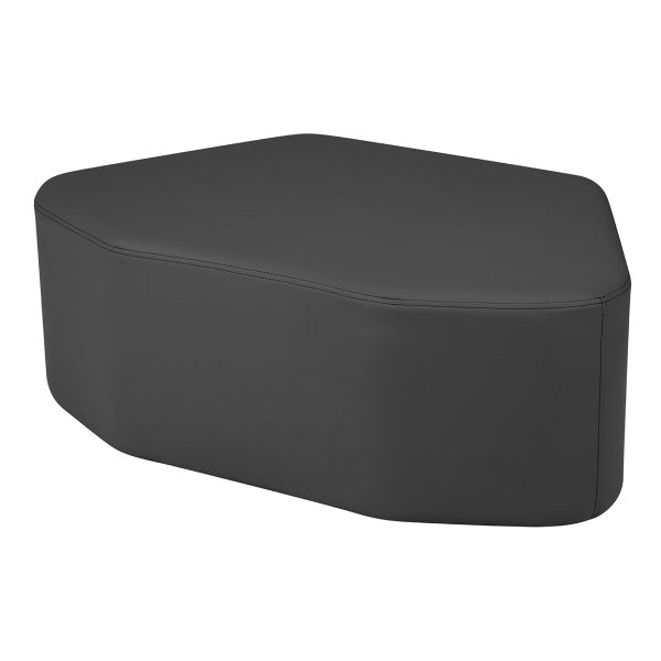 FDP Pro Series Dry - Erase Hexagon Ottoman Table with Petal 12" H Seating, 7 - Piece Set (15120 - XXXX) - SchoolOutlet