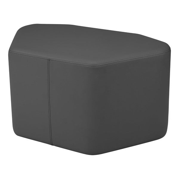 FDP Pro Series Dry - Erase Hexagon Ottoman Table with Petal 18" Height Seating, 7 - Piece Set (15124 - XXXX) - SchoolOutlet