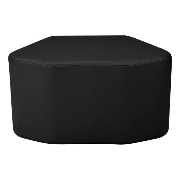 FDP Pro Series Dry - Erase Hexagon Ottoman Table with Petal 18" Height Seating, 7 - Piece Set (15124 - XXXX) - SchoolOutlet