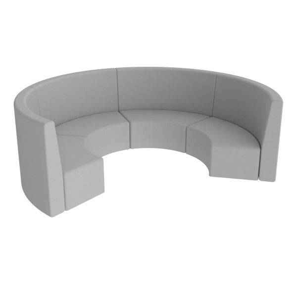 FDP Pro Series Tallback S Curve Chairs 12" Seat Height, 4 - Piece Set (15127 - XX) - SchoolOutlet