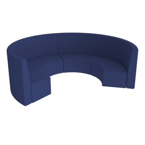 FDP Pro Series Tallback S Curve Chairs 12" Seat Height, 4 - Piece Set (15127 - XX) - SchoolOutlet