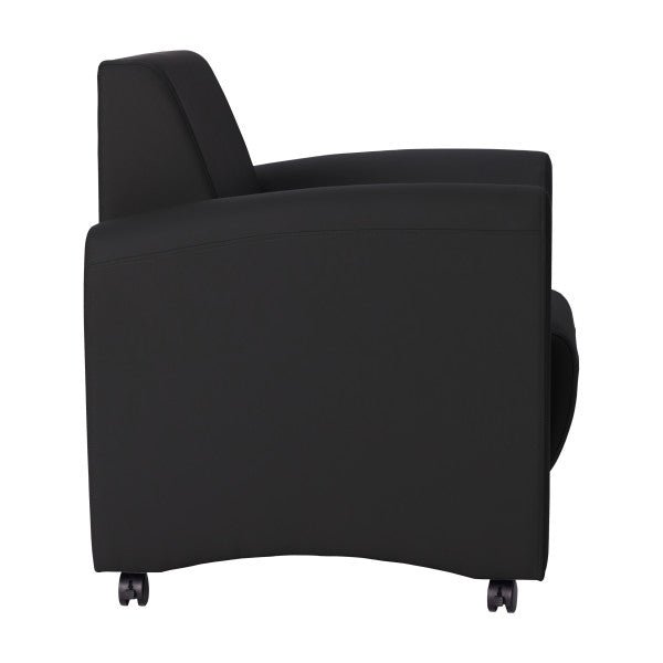 FDP Pro Series Upholstered Mobile Common Area Chair (15129 - XX) - SchoolOutlet