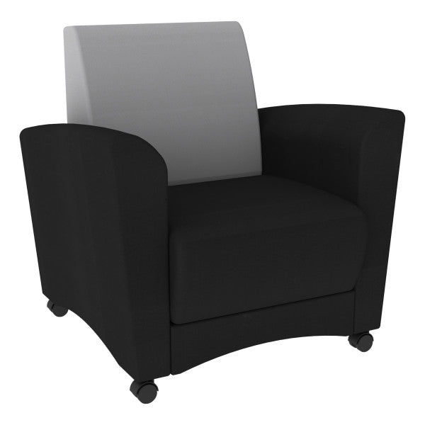 FDP Pro Series Upholstered Mobile Common Area Chair (15129 - XX) - SchoolOutlet