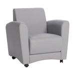 FDP Pro Series Upholstered Mobile Common Area Chair (15129 - XX) - SchoolOutlet