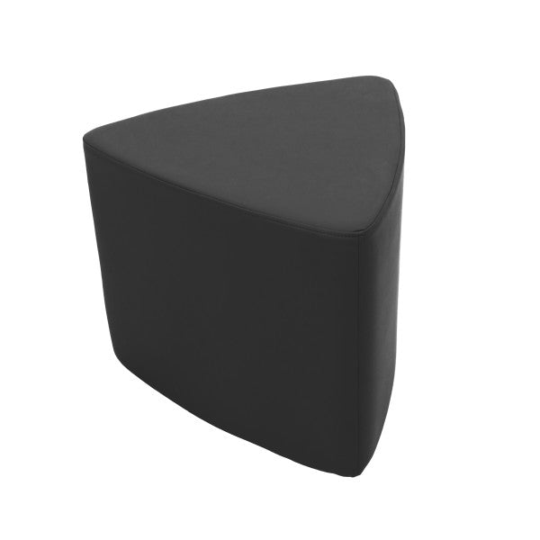 FDP Pro Series Upholstered Rounded Triangle Ottoman, 18" Height (15345 - XX) - SchoolOutlet