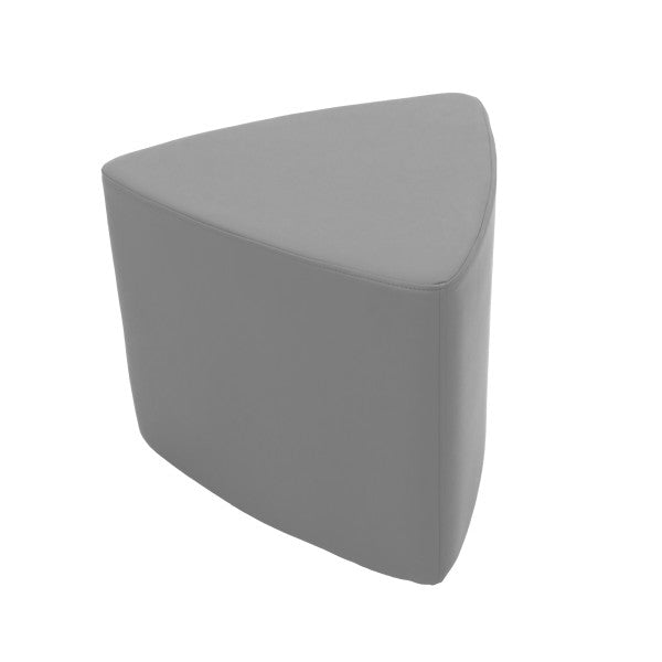 FDP Pro Series Upholstered Rounded Triangle Ottoman, 18" Height (15345 - XX) - SchoolOutlet