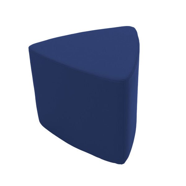 FDP Pro Series Upholstered Rounded Triangle Ottoman, 18" Height (15345 - XX) - SchoolOutlet