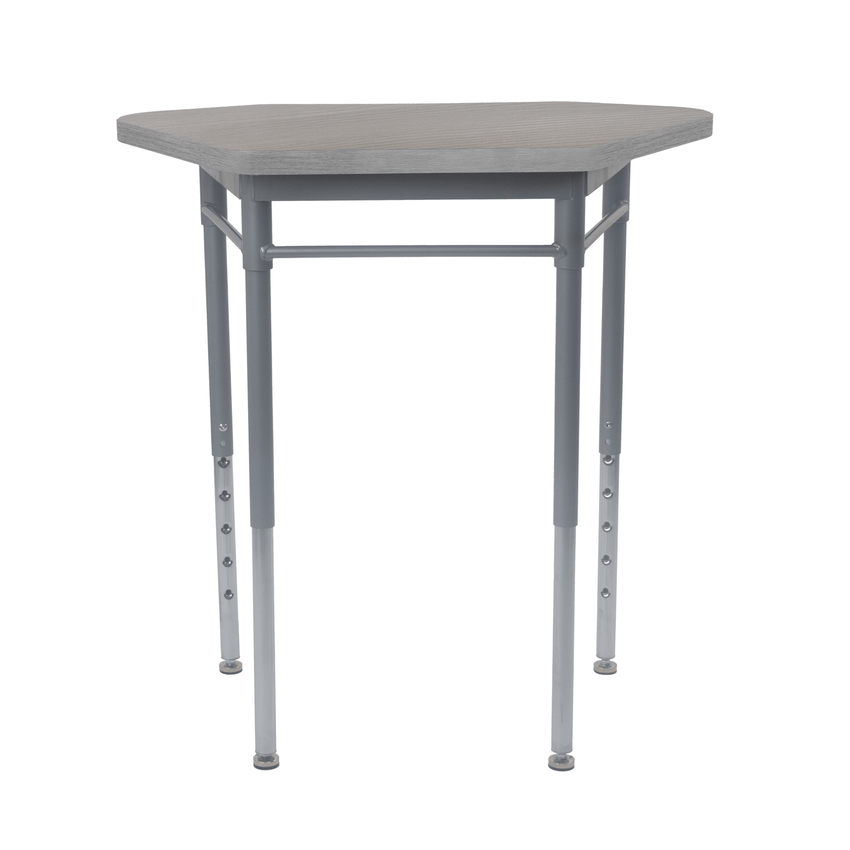 FDP 30" x 18" Collaborative Hex Desk with Laminate Top and Adjustable Height (FDP - 15371) - SchoolOutlet