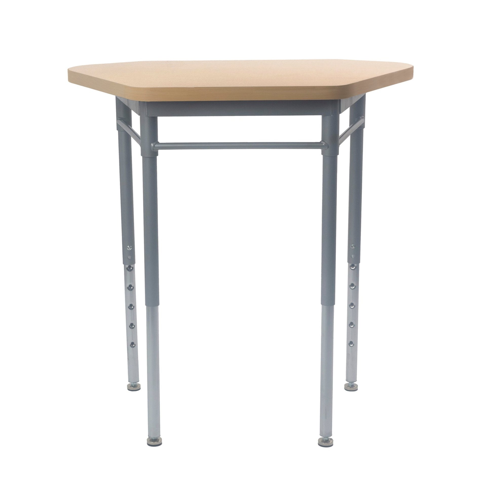FDP 30" x 18" Collaborative Hex Desk with Laminate Top and Adjustable Height (FDP - 15371) - SchoolOutlet