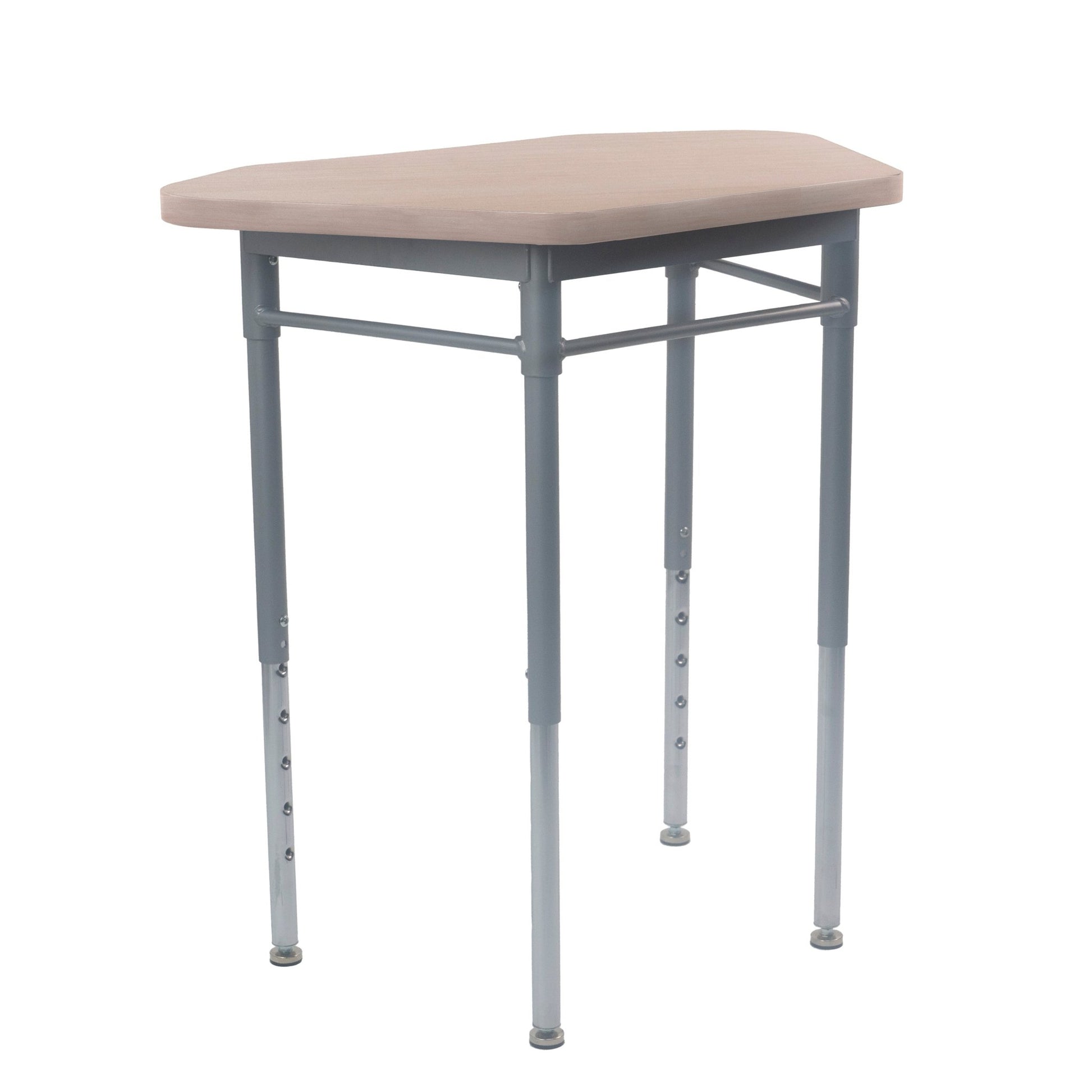 FDP 30" x 18" Collaborative Hex Desk with Laminate Top and Adjustable Height (FDP - 15371) - SchoolOutlet