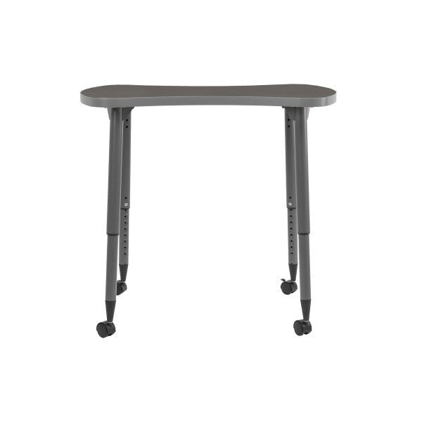 FDP Adapte 25" x 37" Bowtie Thermofused Activity Table with Adjustable Tapered Legs 22" - 34" (FDP - 15622 - XXXX) - SchoolOutlet