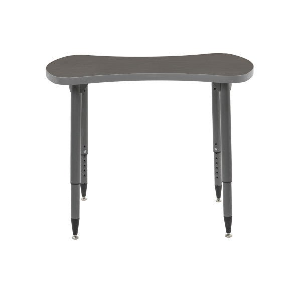 FDP Adapte 25" x 37" Bowtie Thermofused Activity Table with Adjustable Tapered Legs 22" - 34" (FDP - 15622 - XXXX) - SchoolOutlet