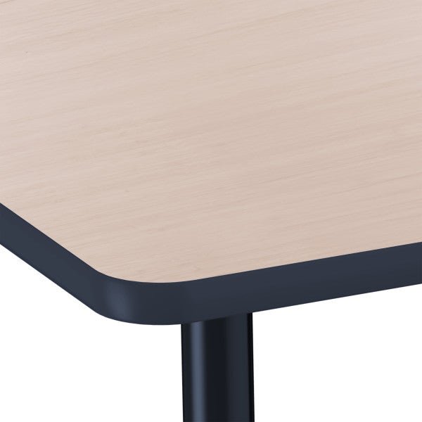 FDP Adapte 34" x 60" Long Hexagon Thermofused Activity Table with Adjustable Tapered Legs 22" - 34" (FDP - 15625 - XXXX) - SchoolOutlet