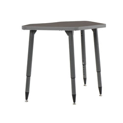 FDP Adapte 24" x 36" Petal Thermofused Activity Table Desk with Adjustable Tapered Legs 22"-34" (FDP-15627-XXXX)