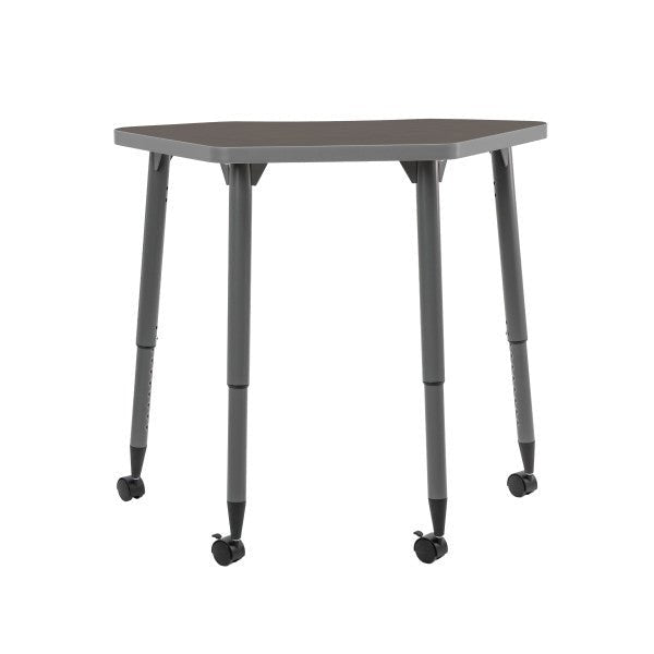 FDP Adapte 24" x 36" Petal Thermofused Activity Table with Adjustable Tapered Legs 22" - 34" (FDP - 15627 - XXXX) - SchoolOutlet