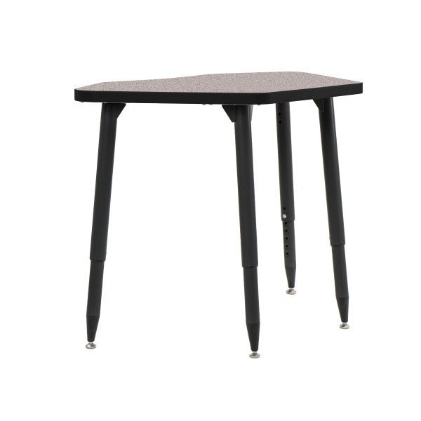 FDP Adapte 24" x 36" Petal Thermofused Activity Table with Adjustable Tapered Legs 22" - 34" (FDP - 15627 - XXXX) - SchoolOutlet