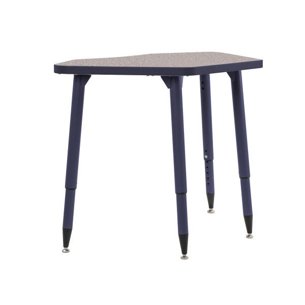 FDP Adapte 24" x 36" Petal Thermofused Activity Table with Adjustable Tapered Legs 22" - 34" (FDP - 15627 - XXXX) - SchoolOutlet