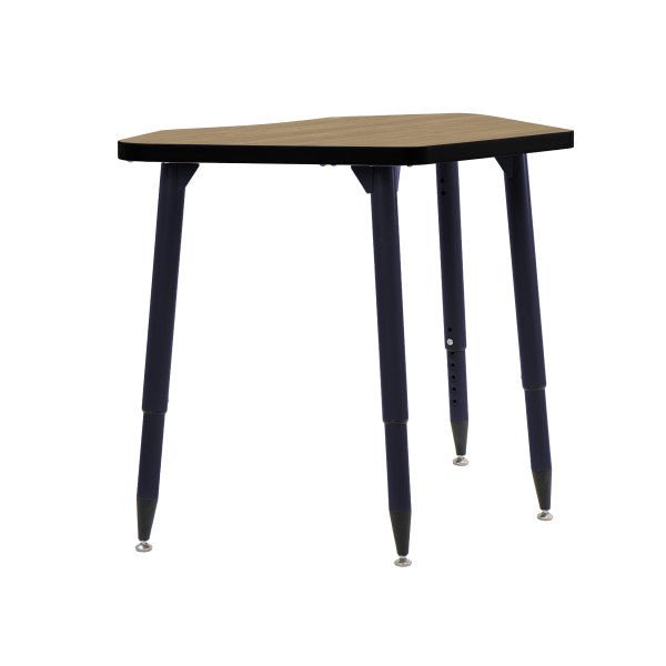 FDP Adapte 24" x 36" Petal Thermofused Activity Table with Adjustable Tapered Legs 22" - 34" (FDP - 15627 - XXXX) - SchoolOutlet