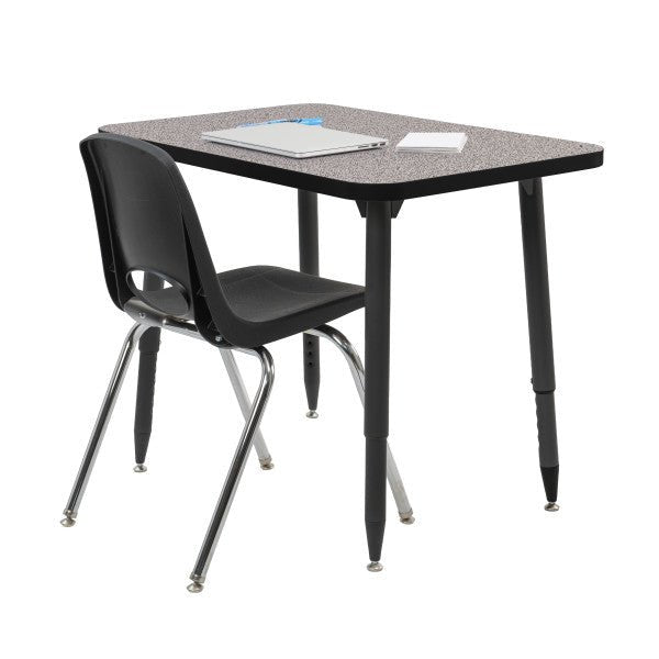 FDP Adapte 24" x 36" Rectangle Thermofused Activity Table with Adjustable Tapered Legs 22" - 34" (FDP - 15628 - XXXX) - SchoolOutlet