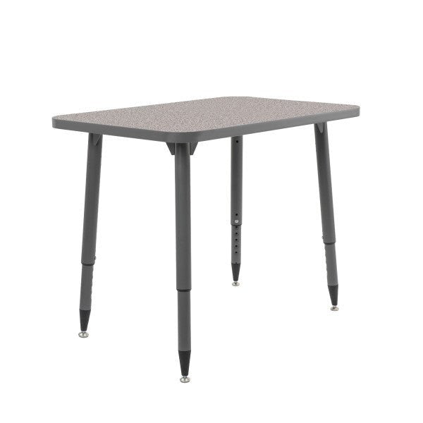 FDP Adapte 24" x 36" Rectangle Thermofused Activity Table with Adjustable Tapered Legs 22" - 34" (FDP - 15628 - XXXX) - SchoolOutlet