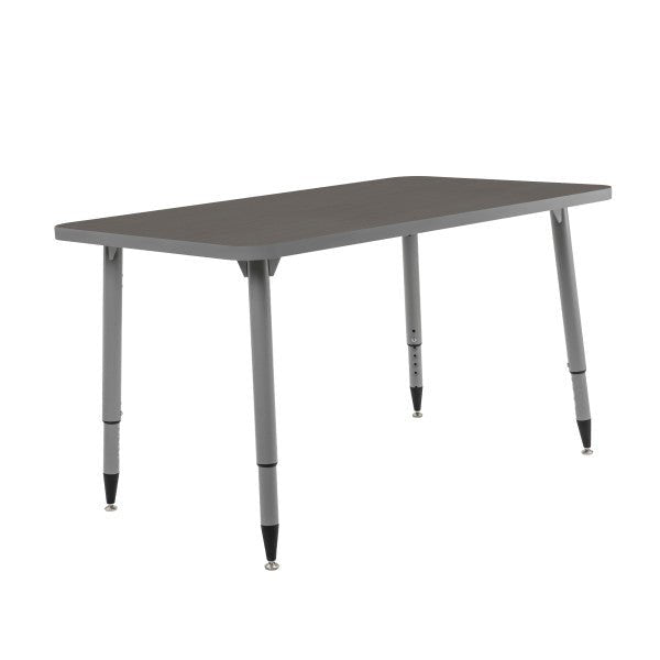 FDP Adapte 30" x 48" Rectangle Thermofused Activity Table with Adjustable Tapered Legs 22" - 34" (FDP - 15630 - XXXX) - SchoolOutlet
