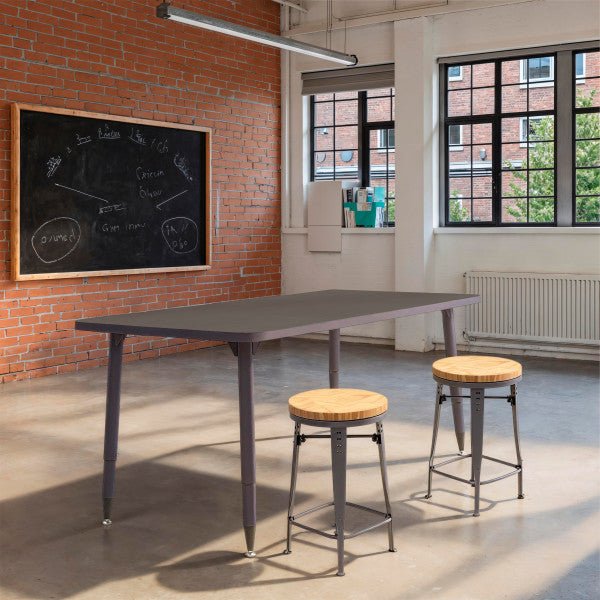 FDP Adapte 30" x 72" Rectangle Activity Table with Adjustable Tapered Legs 22" - 34" (FDP - 15632 - XXXX) - SchoolOutlet