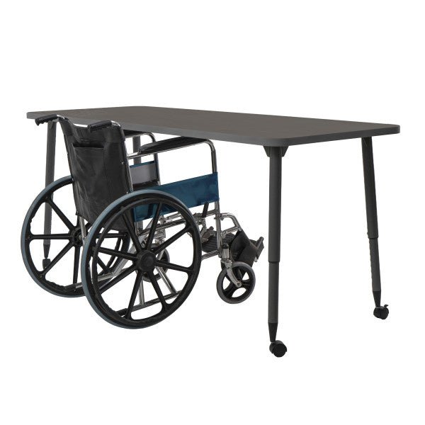 FDP Adapte 30" x 72" Rectangle Activity Table with Adjustable Tapered Legs 22" - 34" (FDP - 15632 - XXXX) - SchoolOutlet