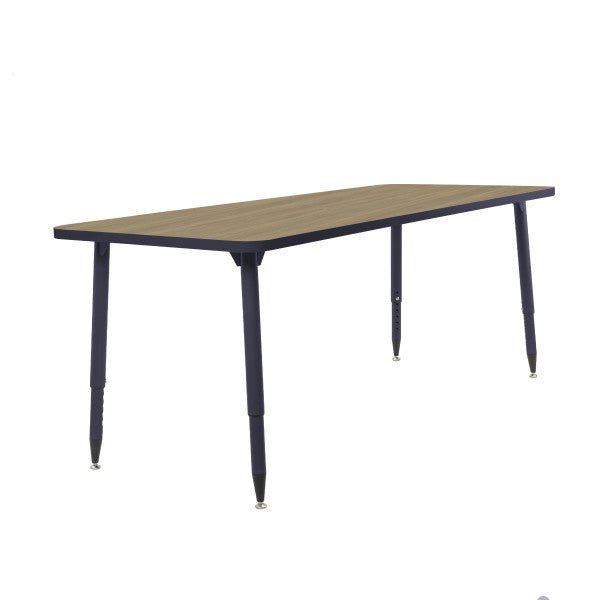 FDP Adapte 30" x 72" Rectangle Activity Table with Adjustable Tapered Legs 22" - 34" (FDP - 15632 - XXXX) - SchoolOutlet